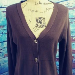 NWT Boutique Essentials womens cardigan size Large